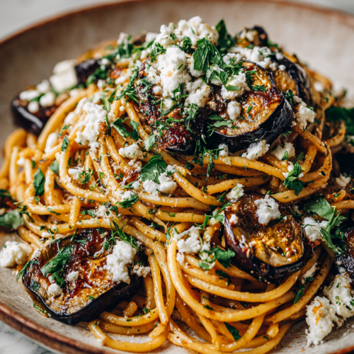 Roasted Eggplant Pasta Recipes