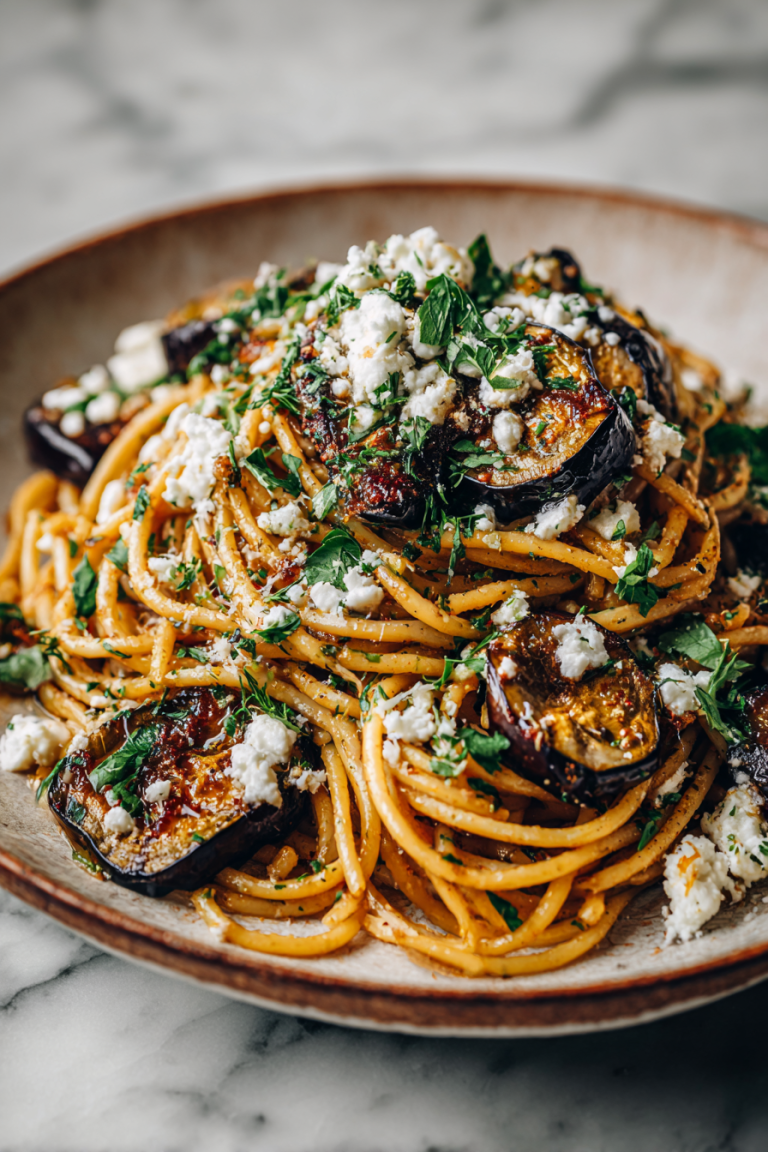 Roasted Eggplant Pasta Recipes