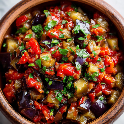 Sicilian Eggplant Caponata Recipe