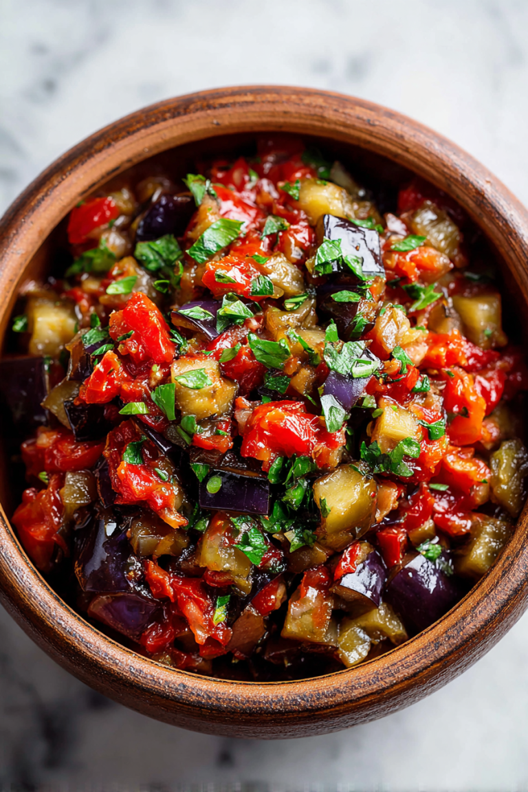 Sicilian Eggplant Caponata Recipe