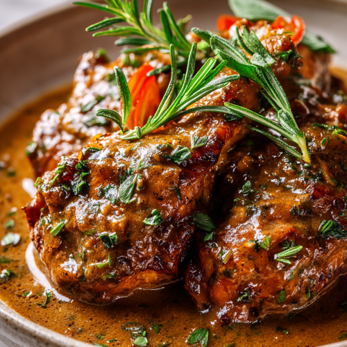 Smothered Turkey Wings with Rich Gravy