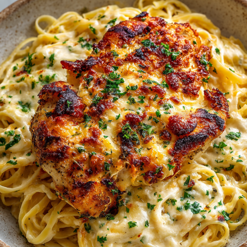 Spicy Cheesy Garlic Butter Chicken Dinner