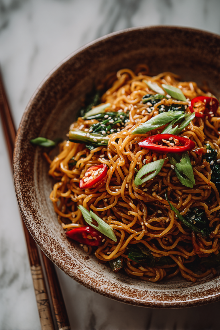 Spicy Firecracker Noodles