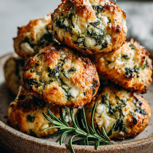 Spinach Feta Cookies