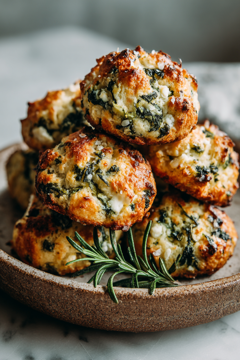Spinach Feta Cookies