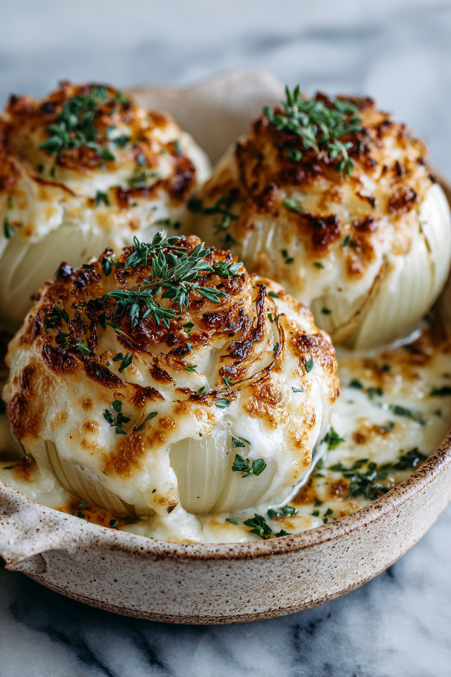 Tennessee Onions with Melted Cheese