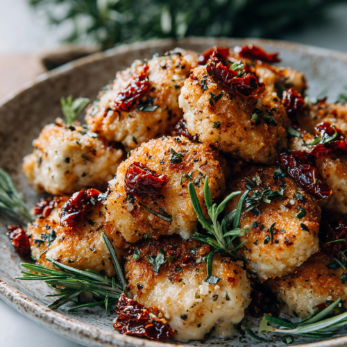 Tuscan Garlic Chicken Bites Dinner