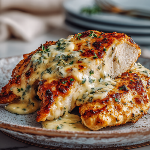 Twisted Velveeta Mozzarella Chicken Dinner