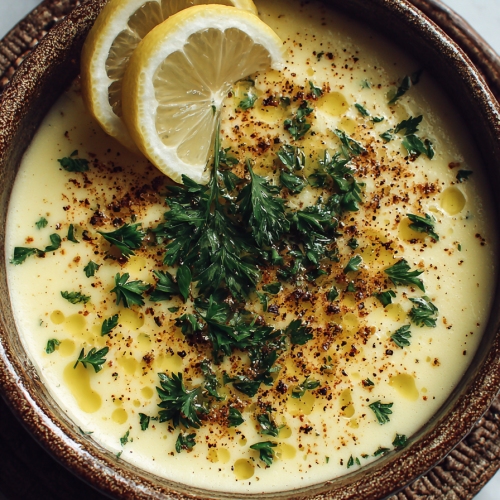 Vegan Avgolemono Dinner Recipe