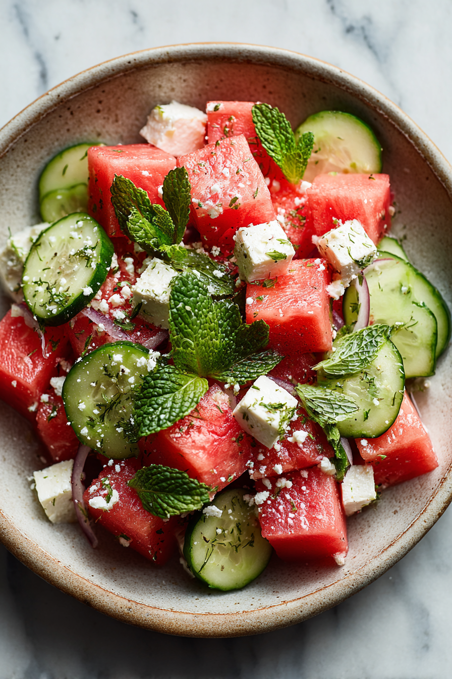 Watermelon Feta Salad Recipe